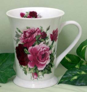 Summer Rose 12oz Latte Mug      