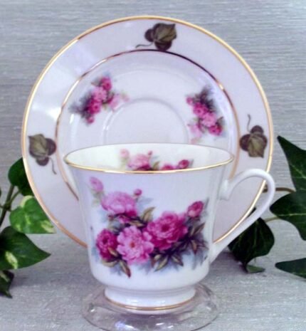 Peony Catherine Cup & Saucer