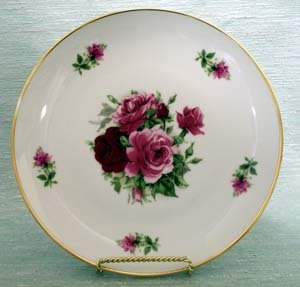 Summer Rose 8" Plate